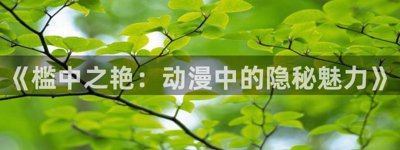 无职转生动漫岛：《槛中之艳：动漫中的隐秘魅力》